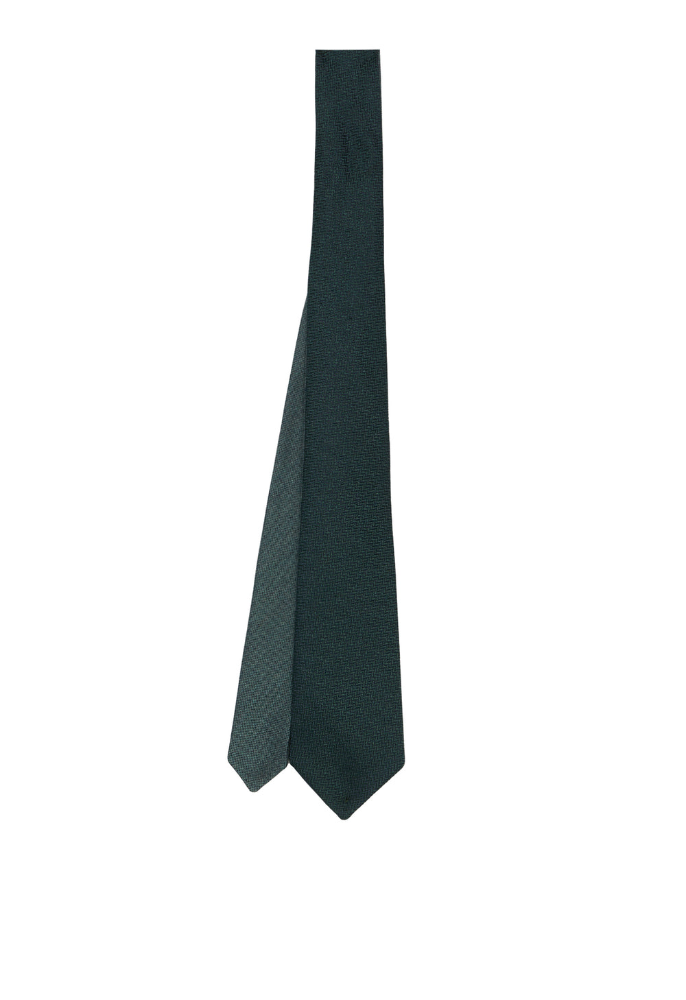Green Double-faced tie