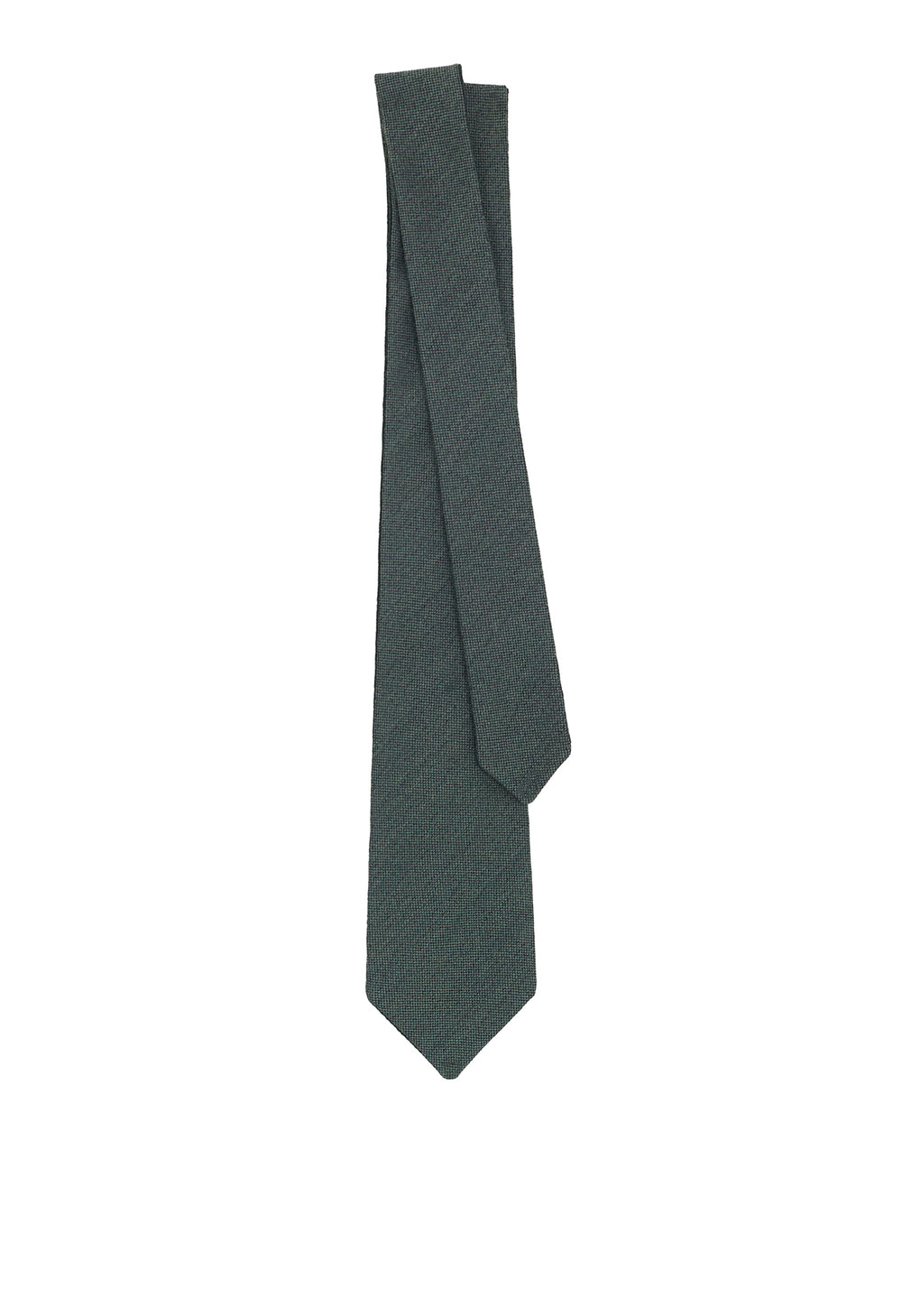 Green Double-faced tie