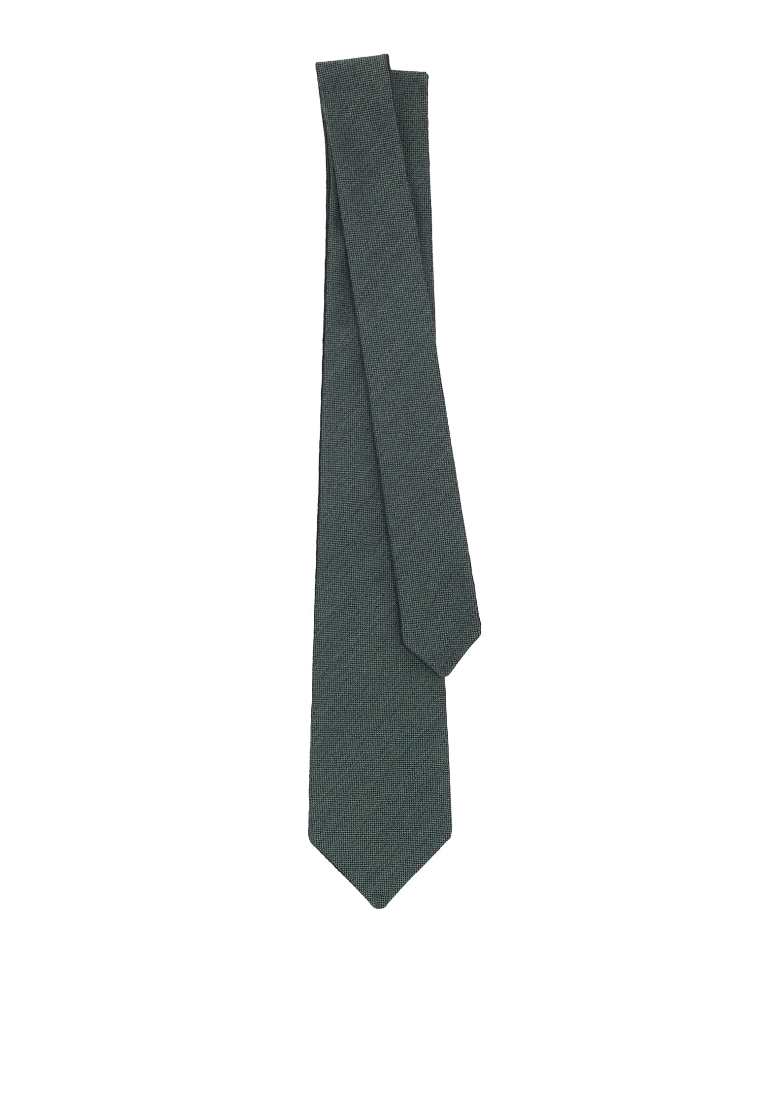 Green Double-faced tie
