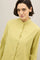 Green Cotton Popeline Guru Shirt