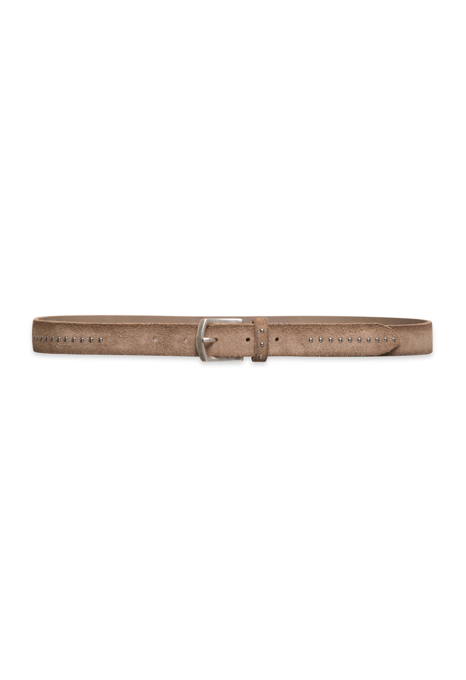 Cintura in suede beige