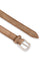 Beige suede belt