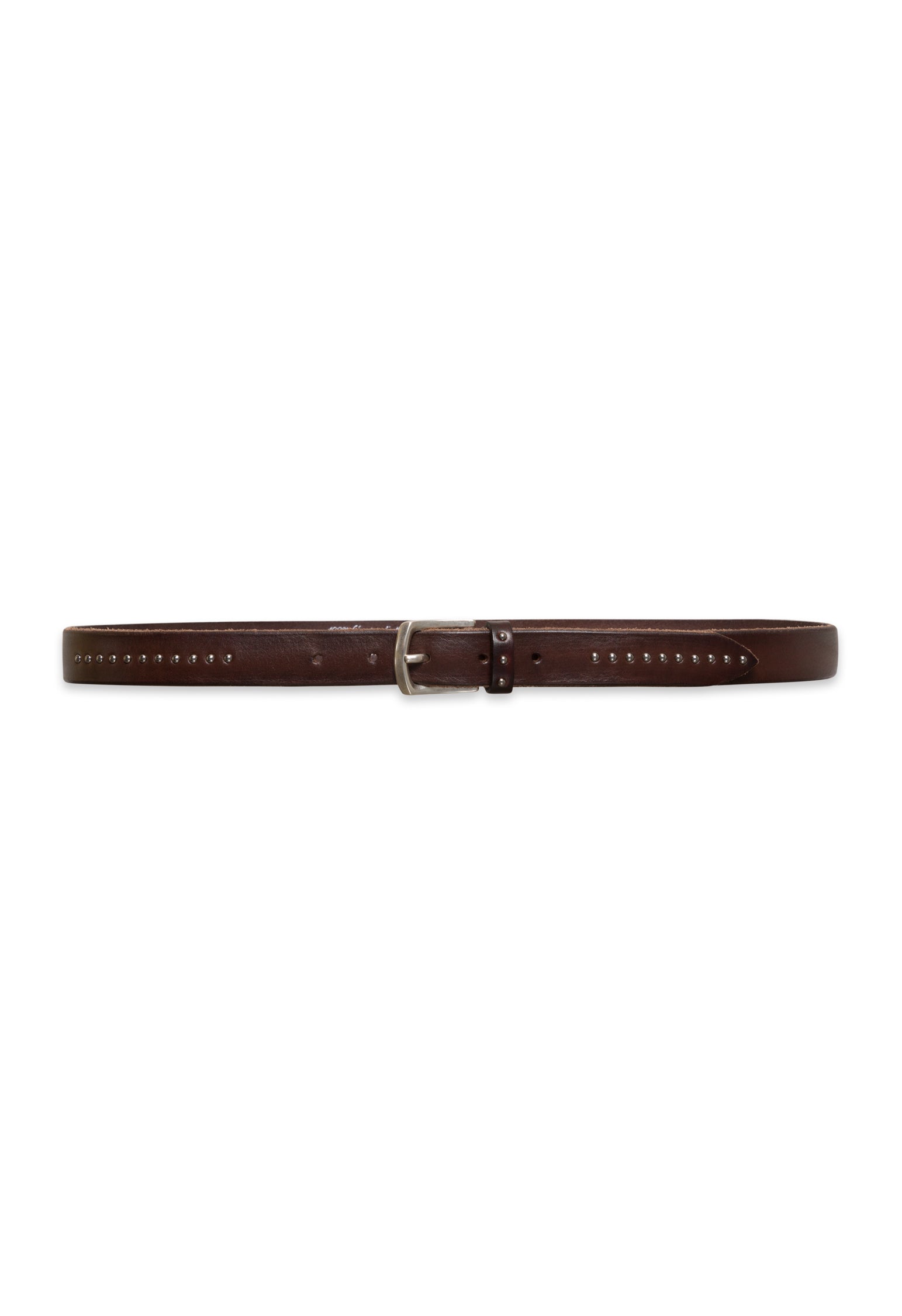 Brauner Gürtel aus Leder
