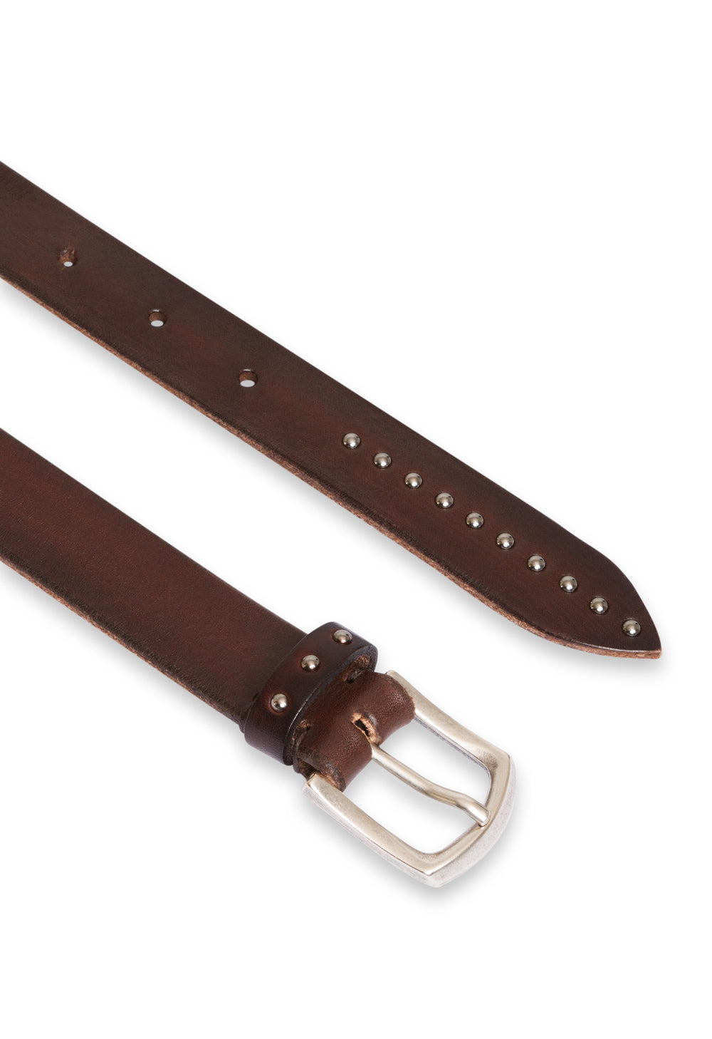 Brauner Gürtel aus Leder