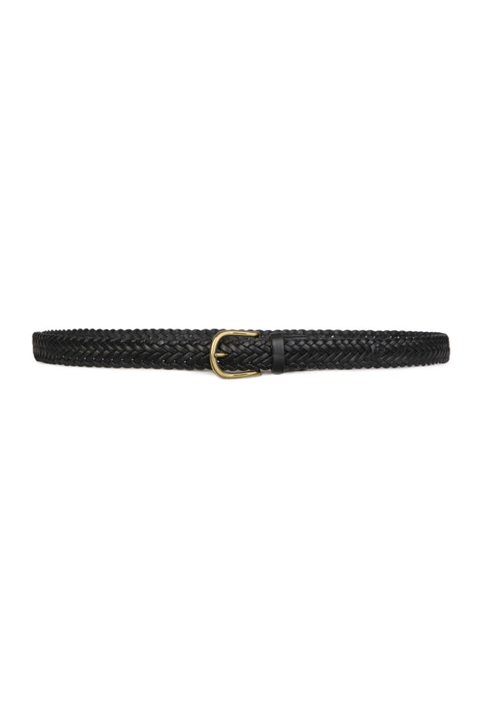Black Braided Belt