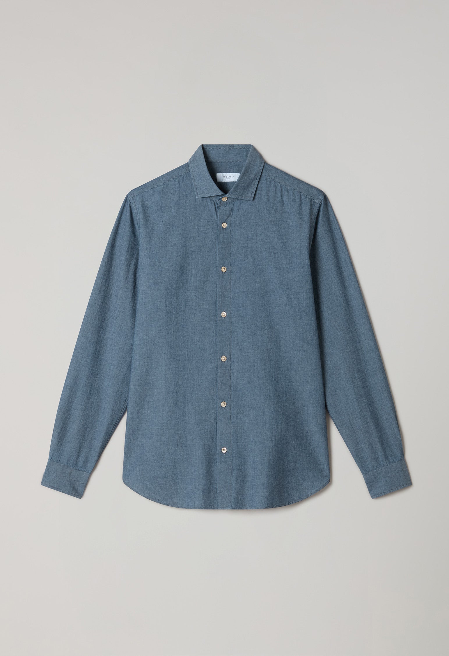 Camicia in denim blu chiaro