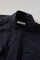 Blue Wool Canvas Overshirt