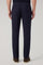 Blue Wool Canvas Trousers