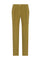 Grüne Cropped-Hose aus leichtem Popeline