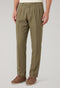 Pantalone Napoli in lino tinto in capo marrone