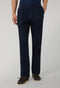 Blue Garment Dyed Stretch Cotton Napoli Trousers