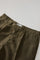 Light Brown Garment Dyed Linen Bermuda
