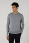Grey Superlight Wool Crewneck