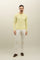 Yellow Garment Dyed Cotton Crewneck