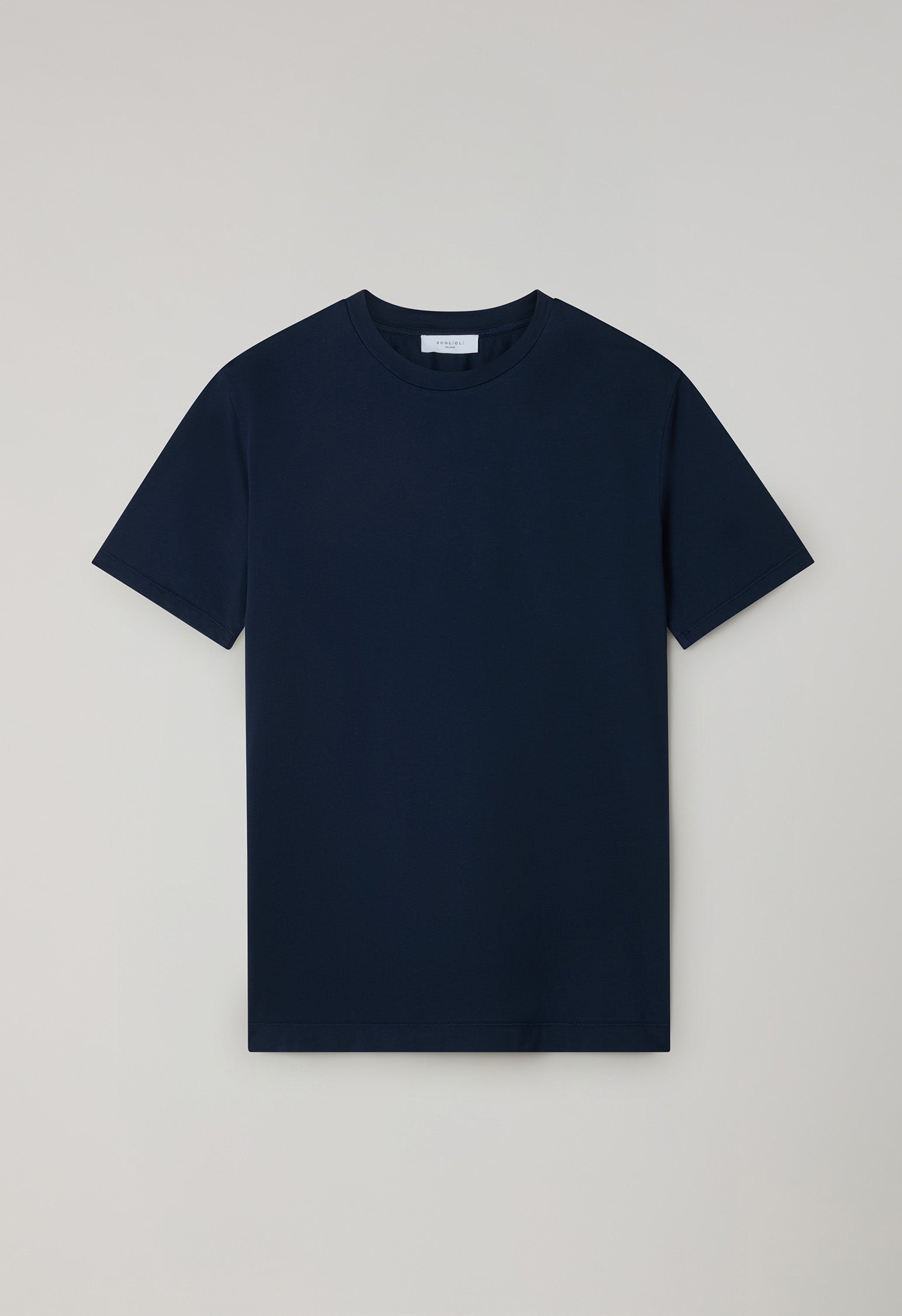 T-Shirt in jersey blu