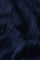 Blaues flach geripptes T-Shirt aus Leinen-Baumwolle