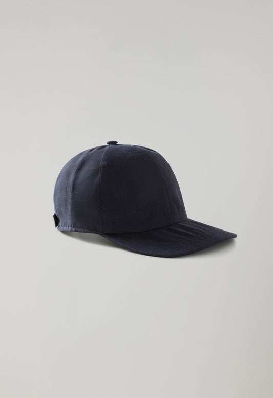 Beige Cotton Linen Baseball Cap