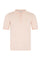 Rosafarbenes Langärmliges Poloshirt aus Jersey
