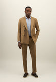 Abito B-Line in lana marrone