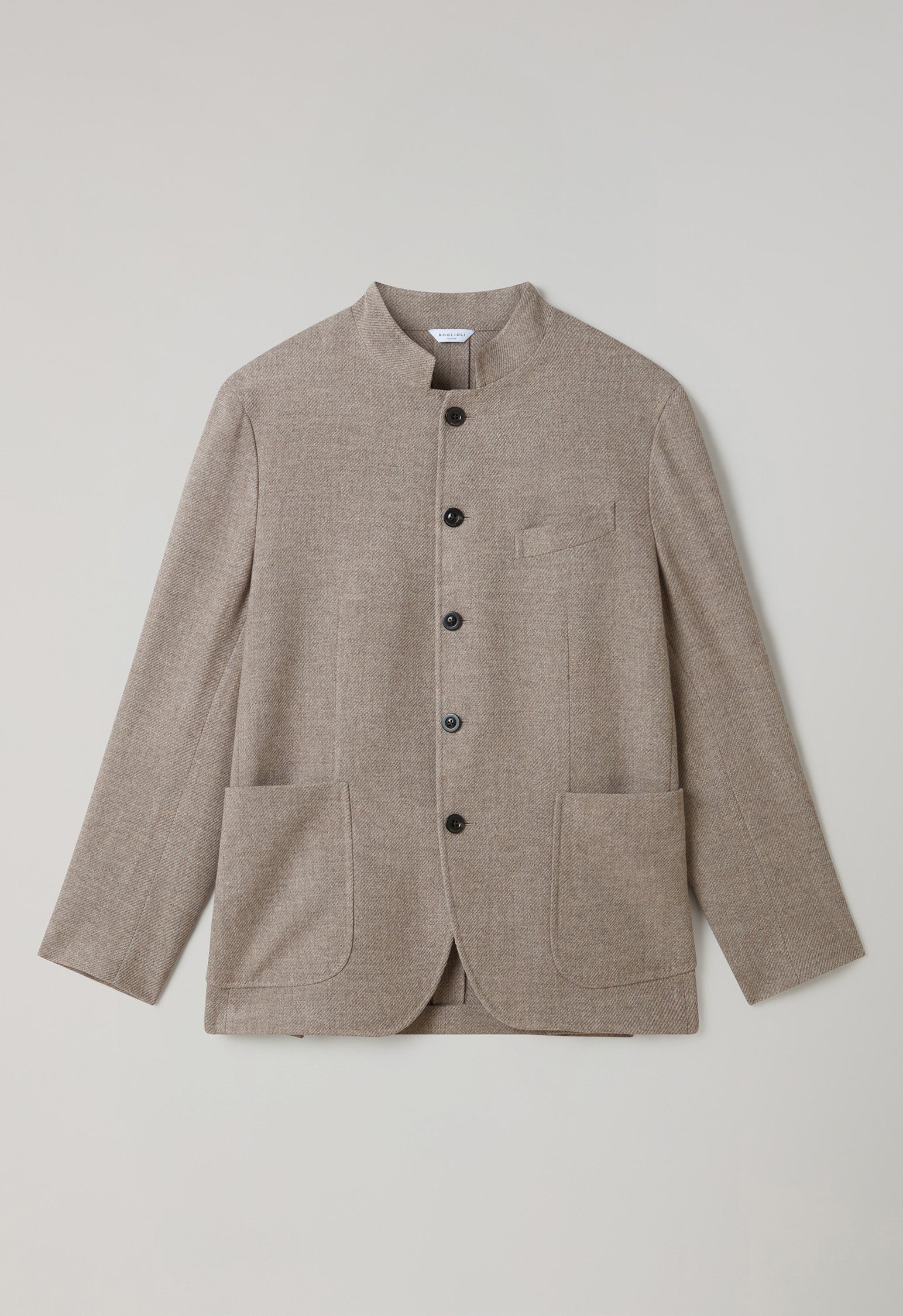 Beige Wool Cashmere soft Gassman Jacket