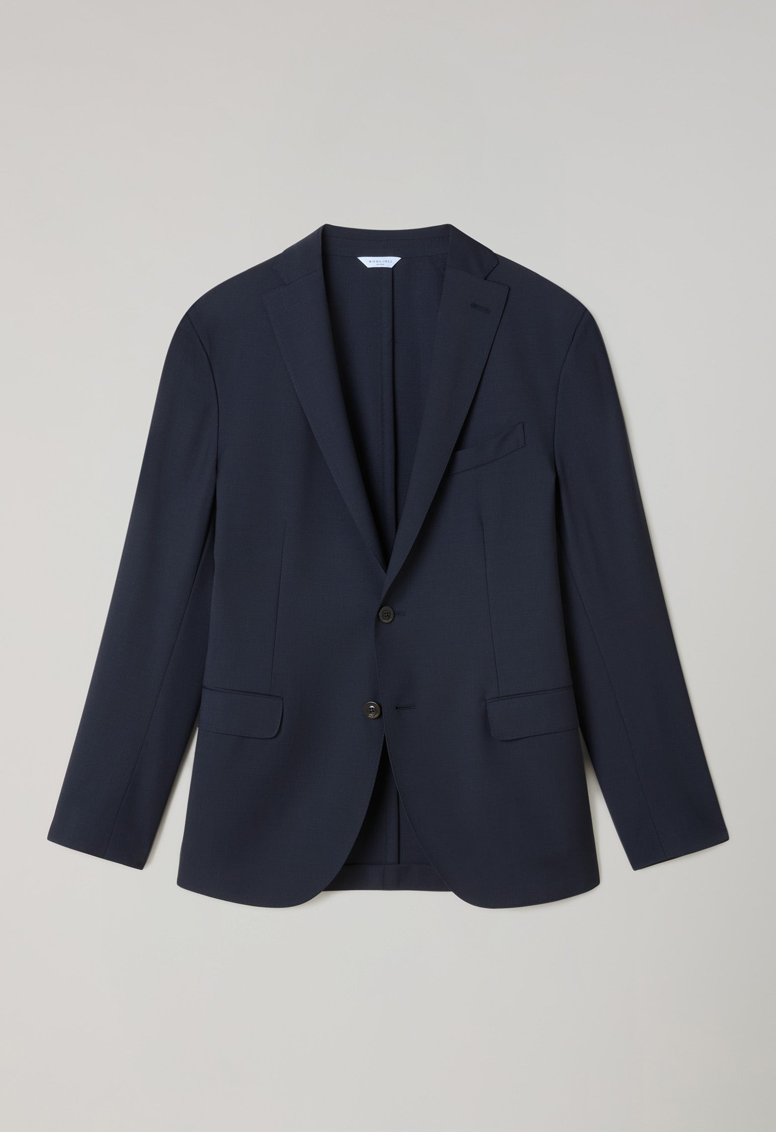 Blue Stretch Wool K-Suit