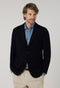 Schwarze K-Jacket aus Strickjersey