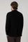 Schwarze K-Jacket aus Strickjersey