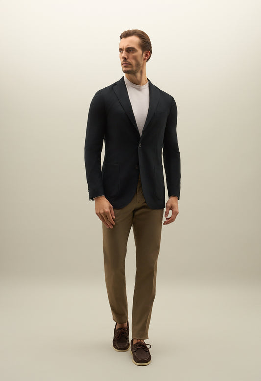 Black Light Wool Honeycomb K-Jacket