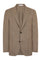 Hellbraune K-Jacket aus leichter Wabenwolle