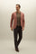 K-Jacket in lana seta e lino rosa