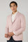 Pink Cotton Cashmere Silk K-Jacket