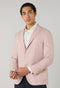 Pink Cotton Cashmere Silk K-Jacket