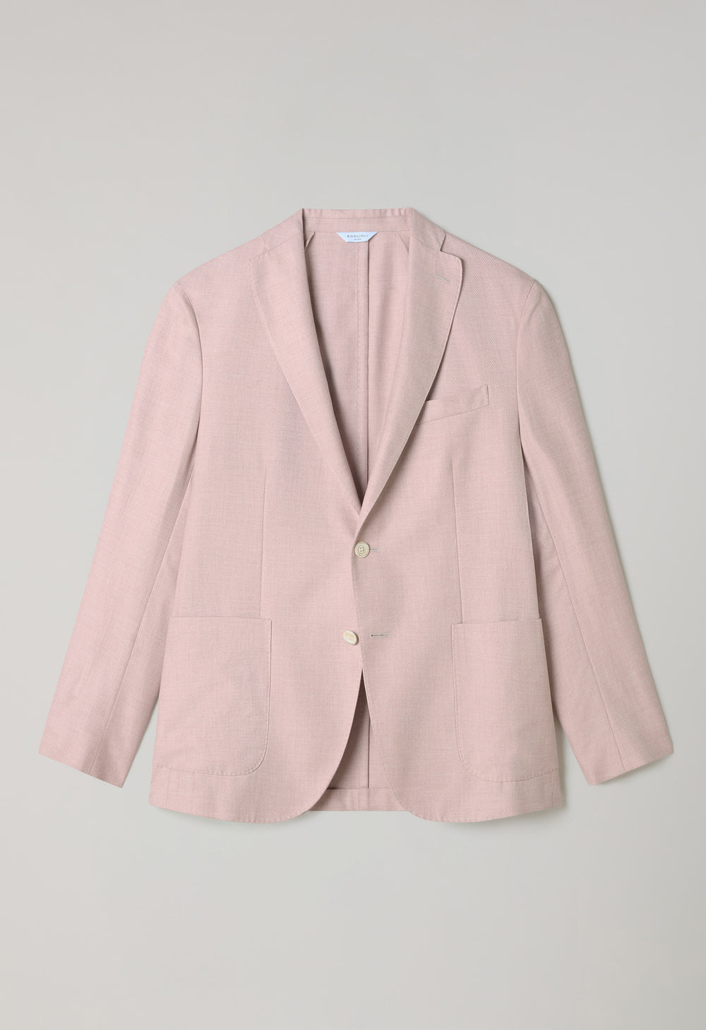 Pink Cotton Cashmere Silk K-Jacket