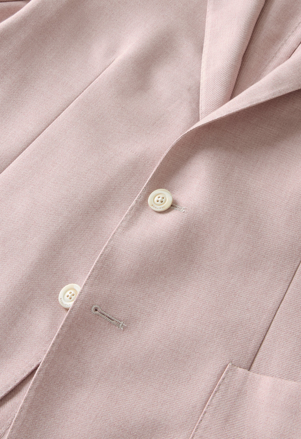 Pink Cotton Cashmere Silk K-Jacket