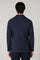 Blaue K-Jacket aus High-Performance-Wolle