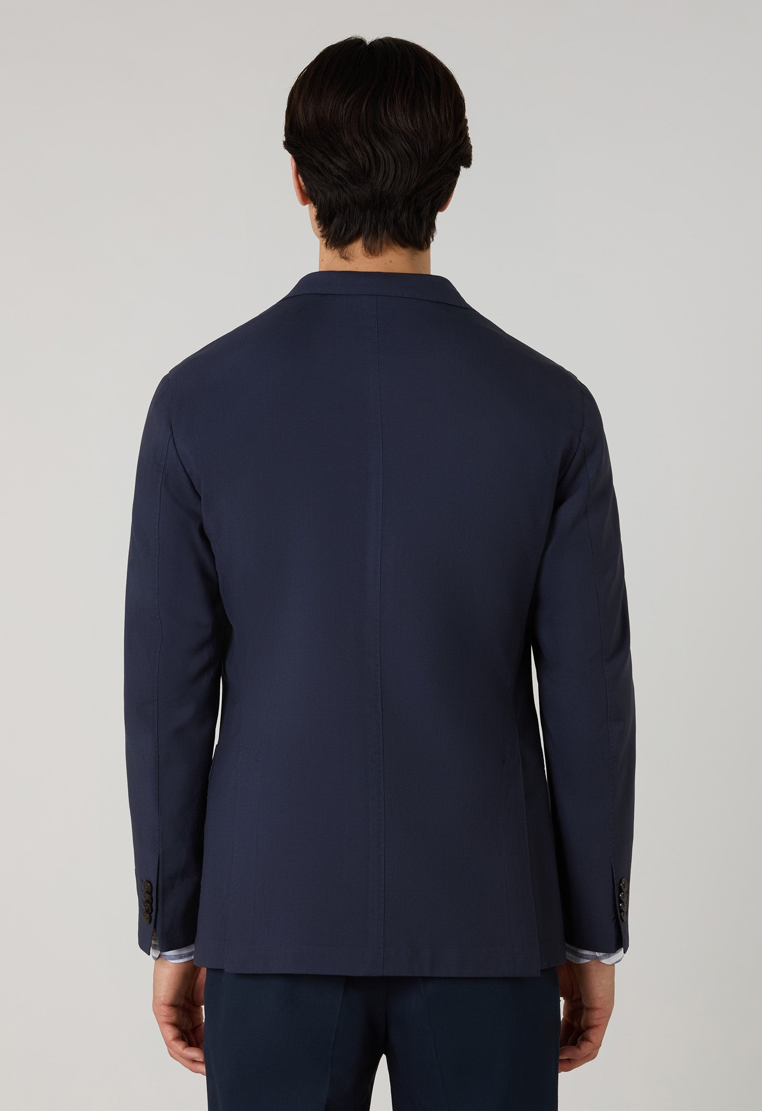 K-Jacket in lana High Performance blu