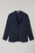 Blaue K-Jacket aus High-Performance-Wolle