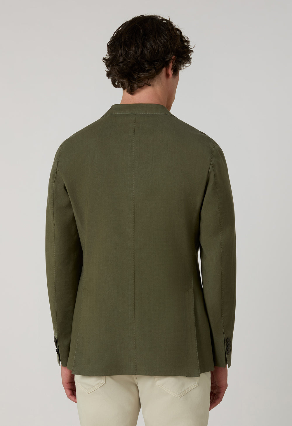 Green High Performance Wool Cashmere K-Jacket
