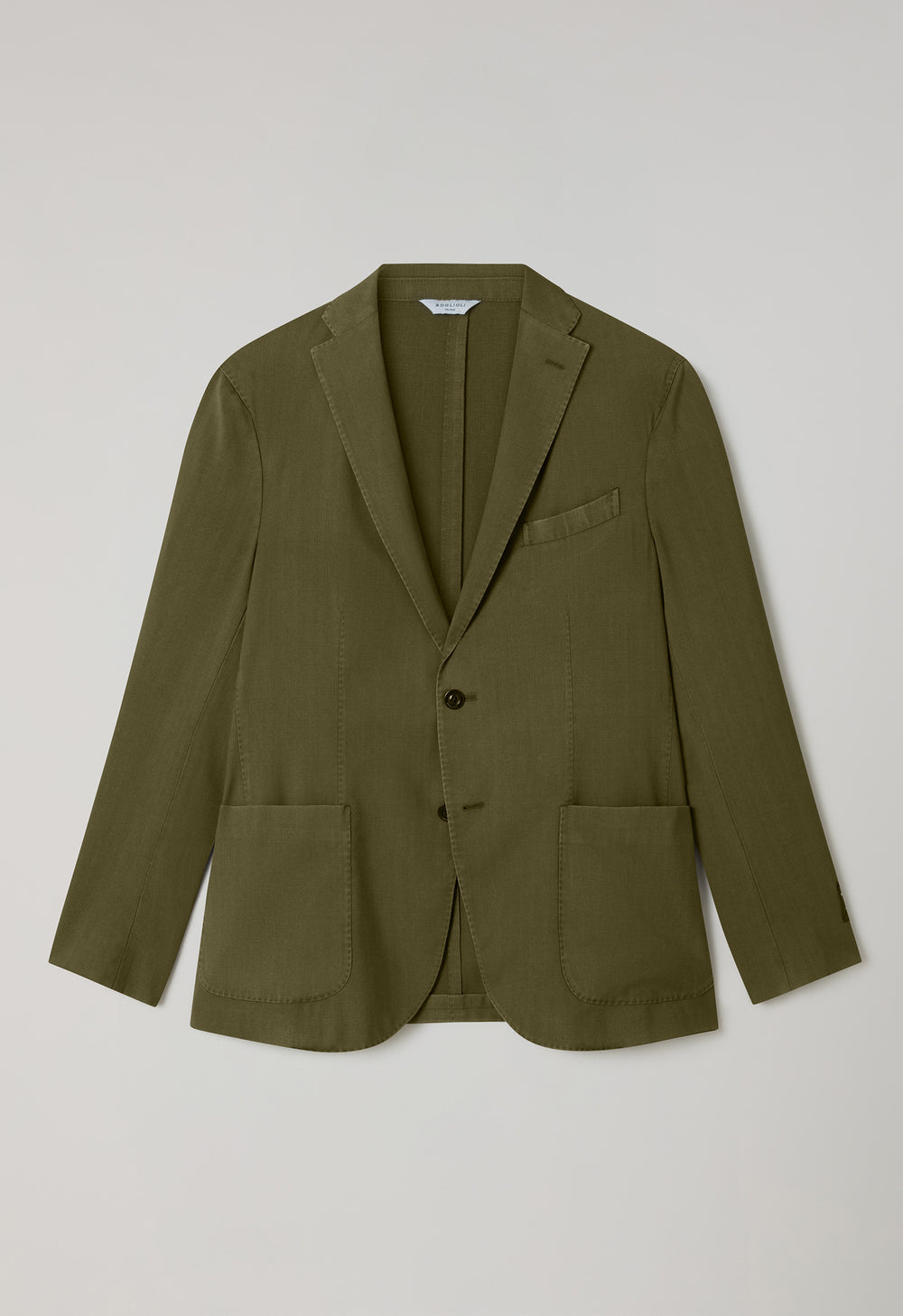 Green High Performance Wool Cashmere K-Jacket