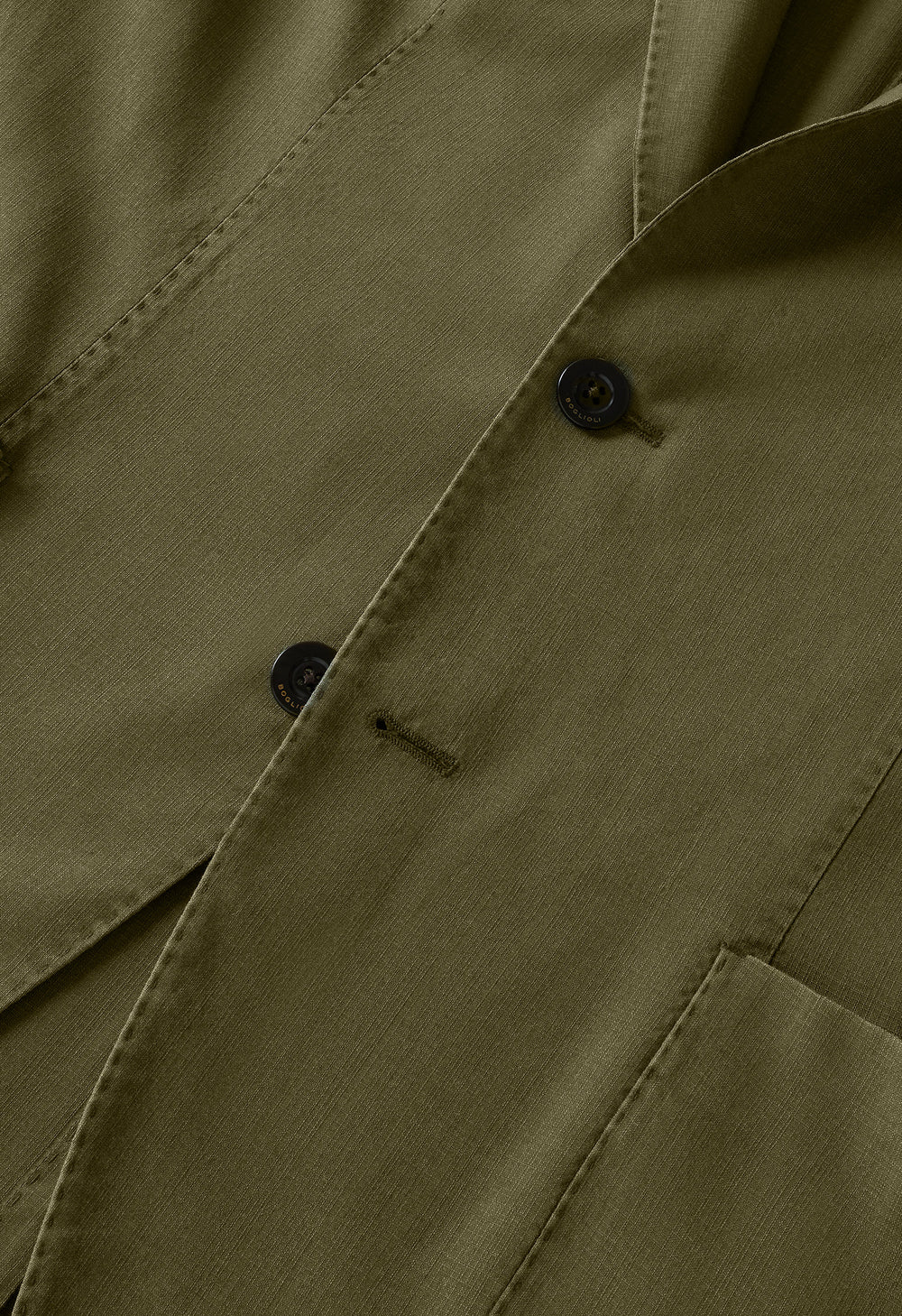 Green High Performance Wool Cashmere K-Jacket