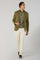 Green Garment Dyed Supima Cotton K-Jacket