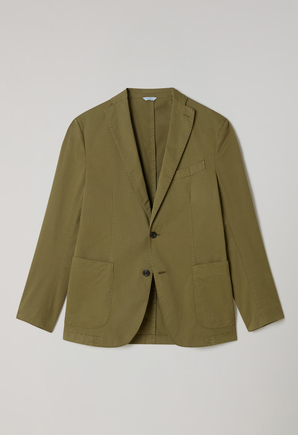 Green Garment Dyed Supima Cotton K-Jacket