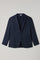 Blue blended Wool Silk K-Suit