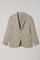 Beige Summer Wool K-Suit