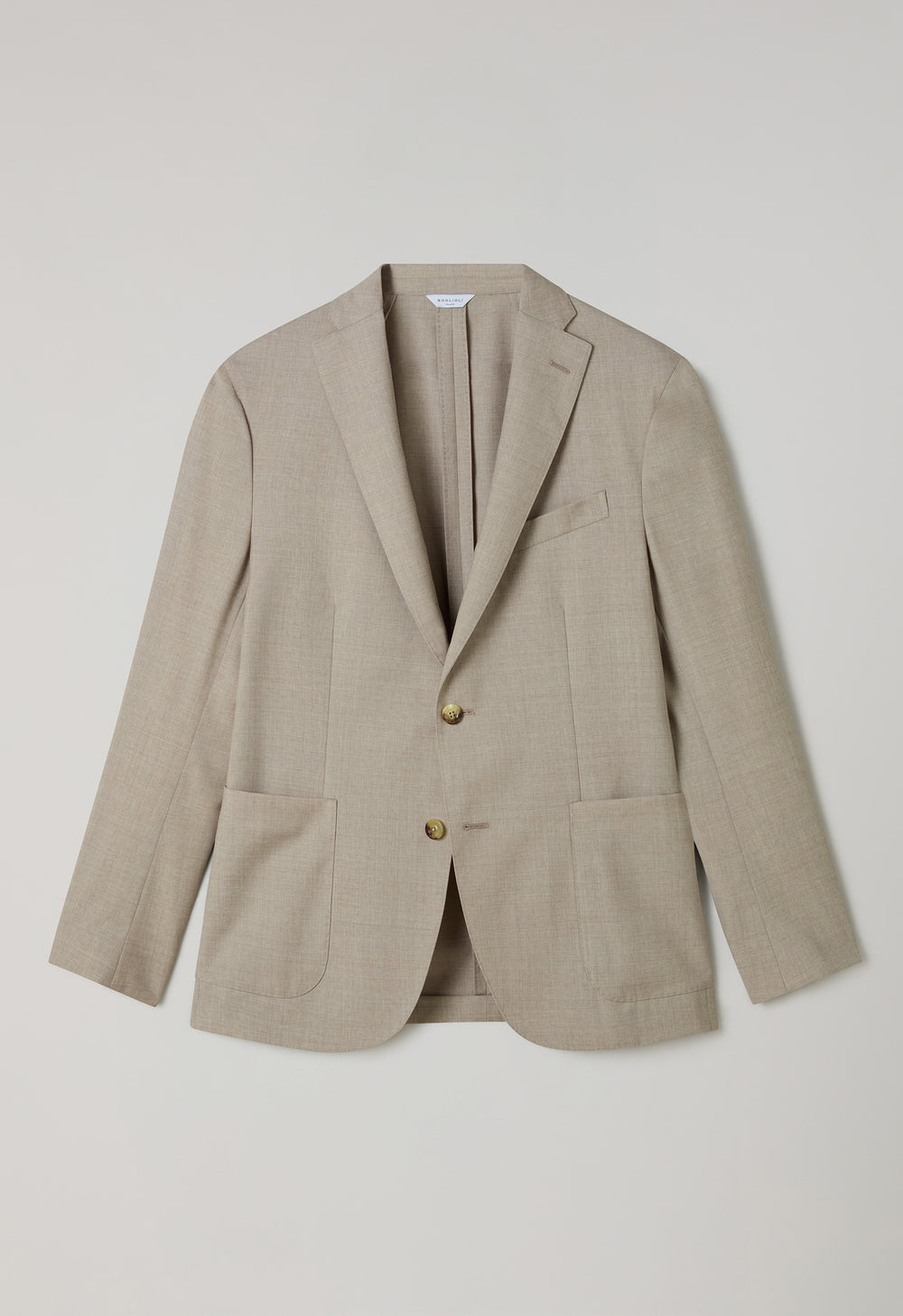 Beige Summer Wool K-Suit