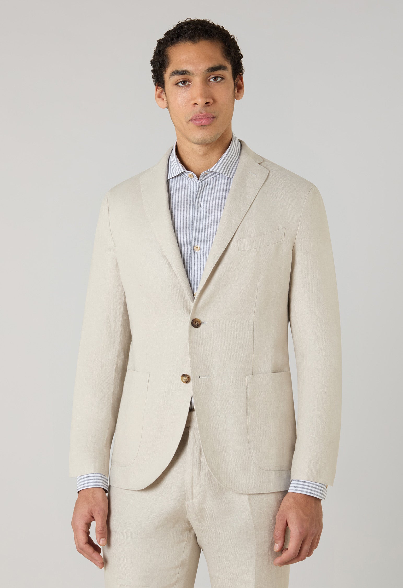 Abito K-Jacket in lino irlandese beige