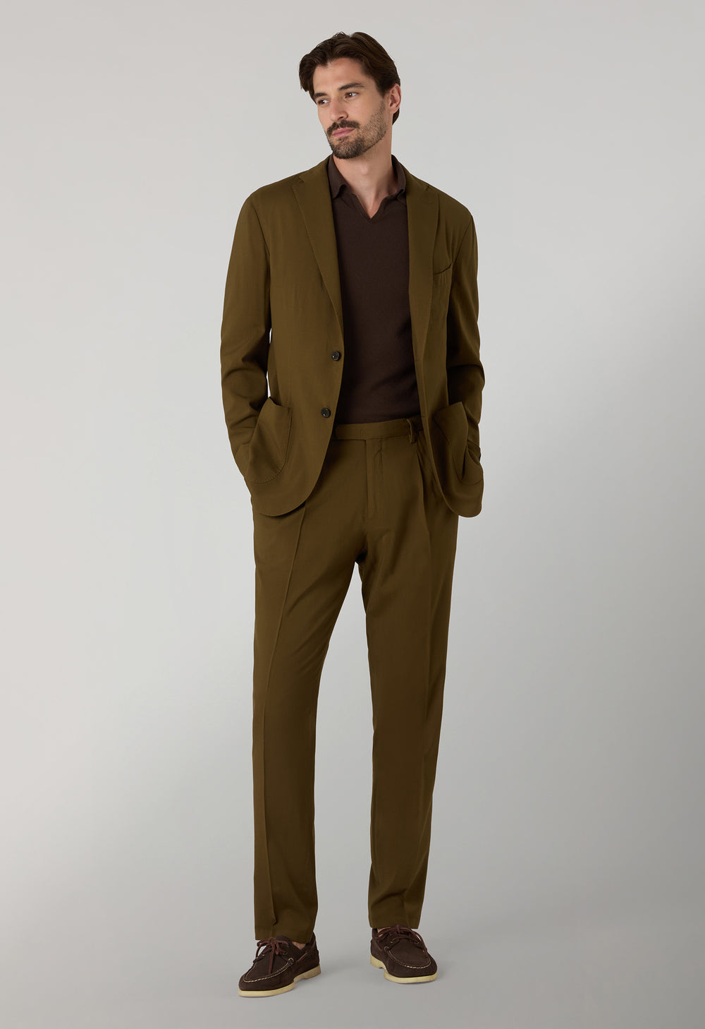 Brown High Performance Wool K-Suit