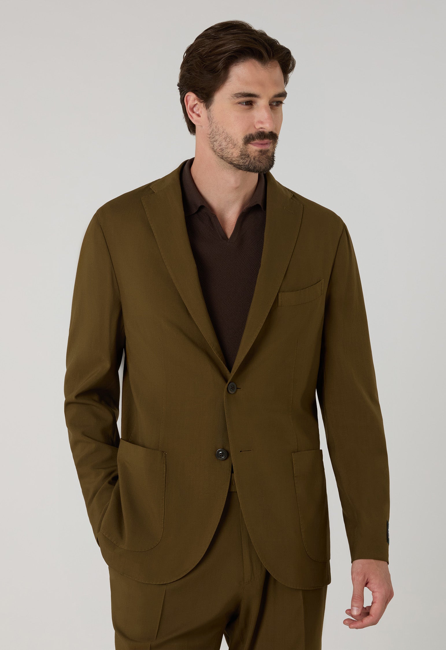 Brown High Performance Wool K-Suit