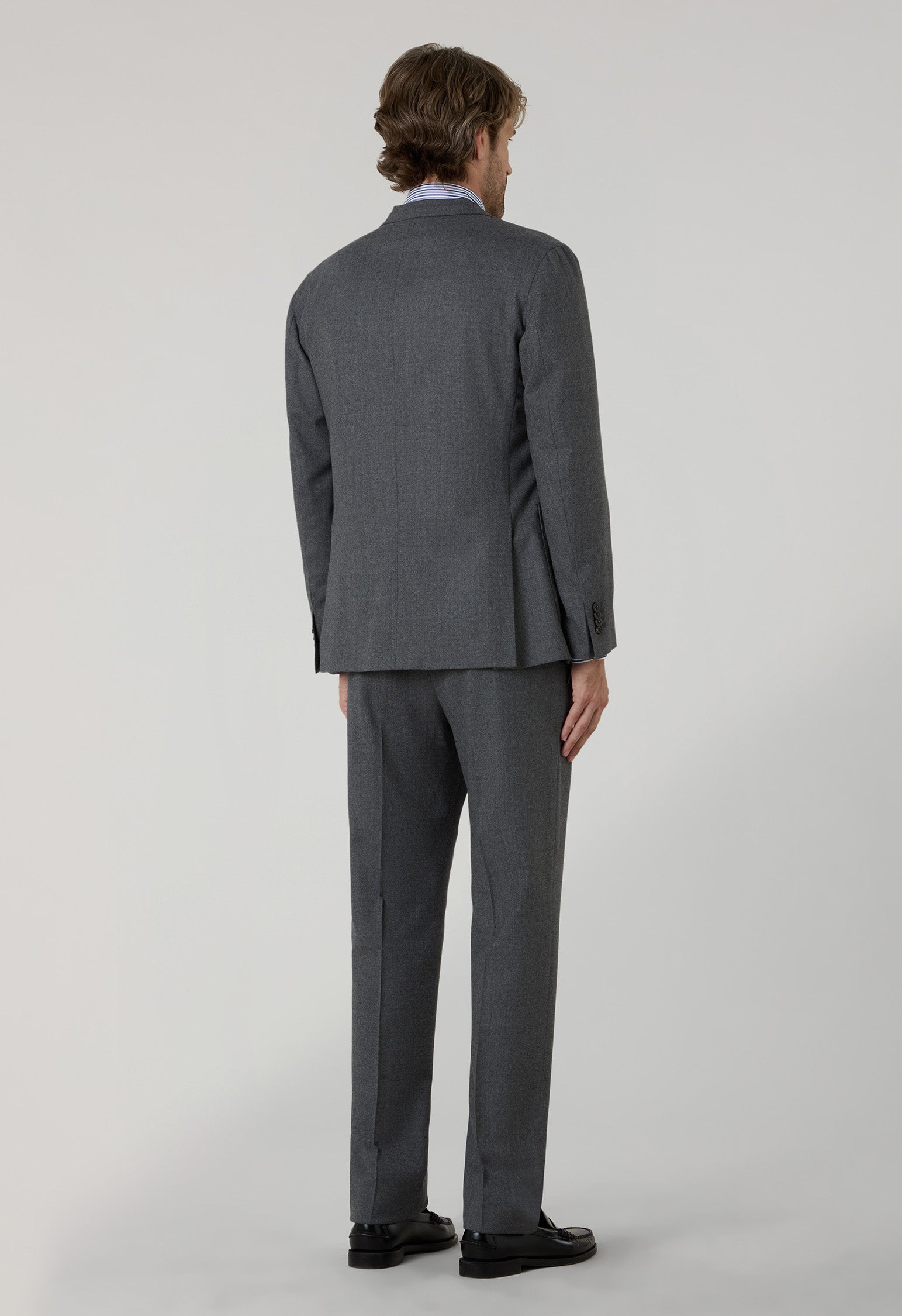 Abito K-Jacket in flanella superlight grigia
