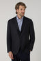 K-Jacket in lana Hopsack grigia scura